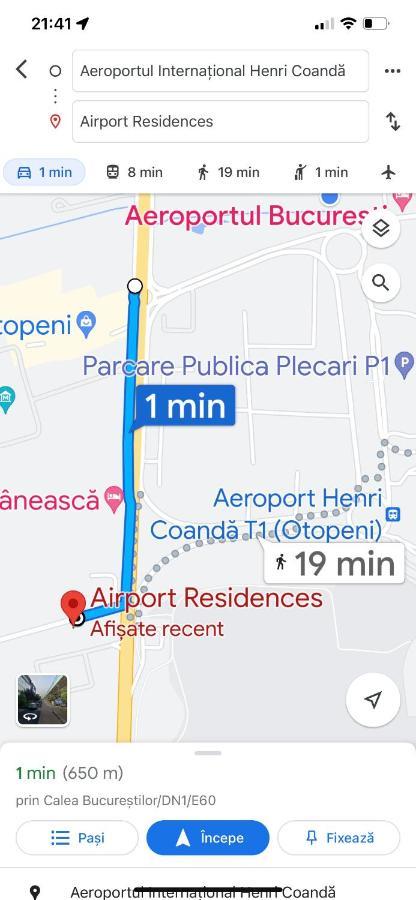 Welcome To Bucharest Airport Residences & Therme-Self Check-In Otopeni Zewnętrze zdjęcie
